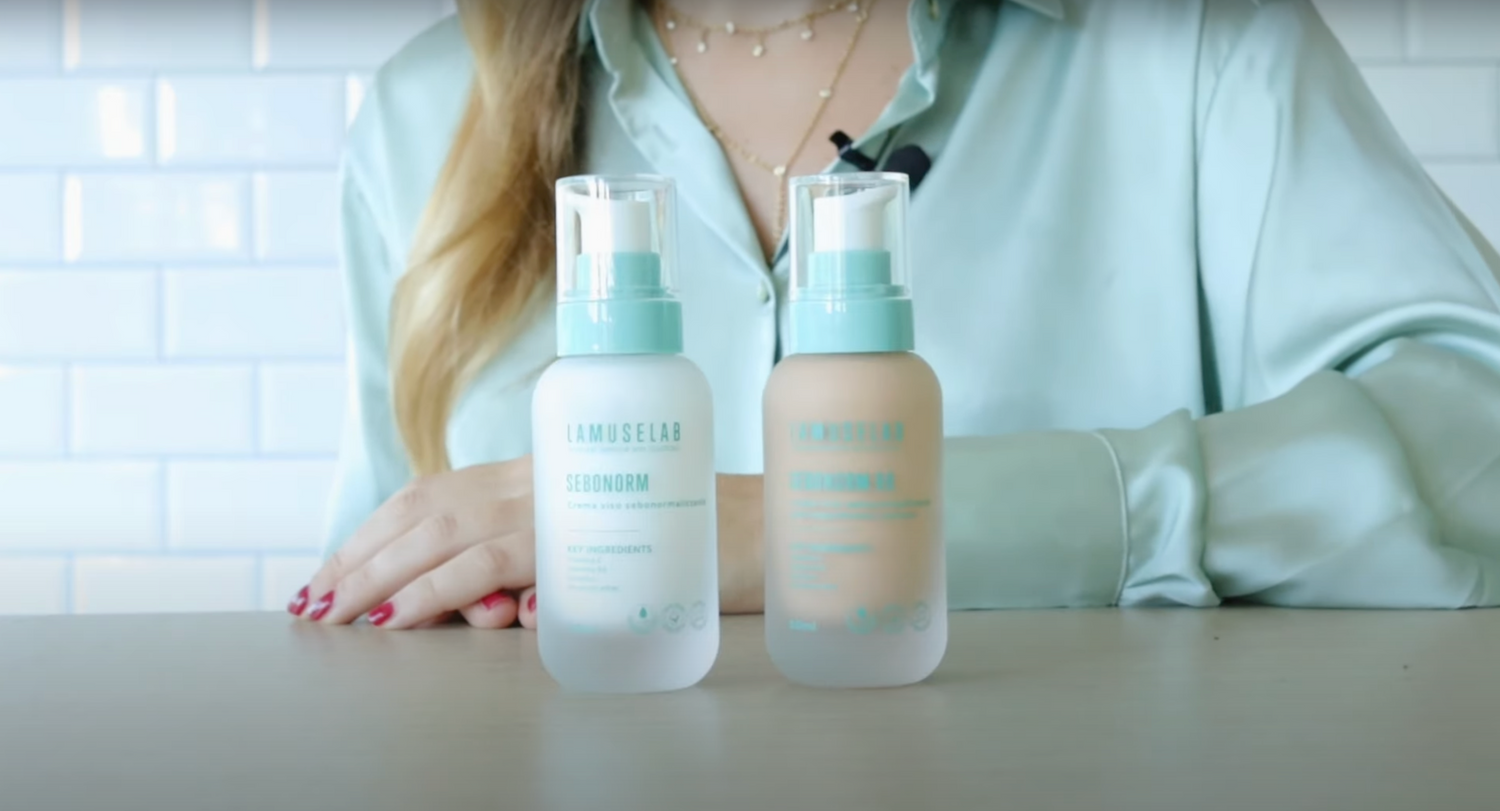 SEBONORM- Crema seboregolatrice per pelle grassa a tendenza acneica