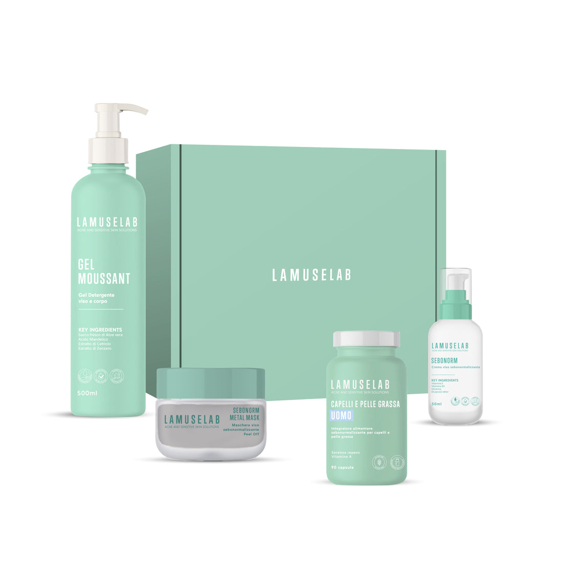 Protocollo pelle grassa uomo