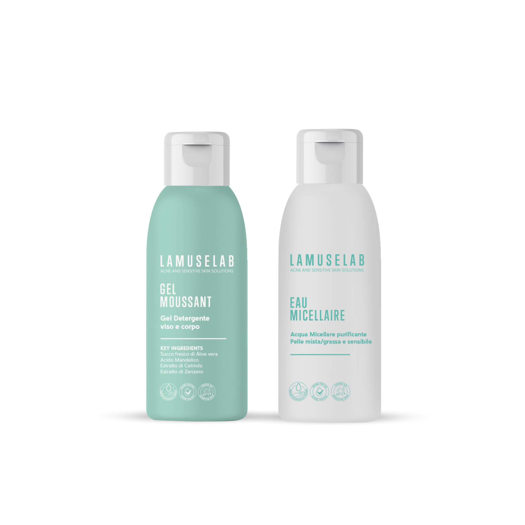 Kit Detersione Viaggio 100 ml Per Pelle A Tendenza Acneica