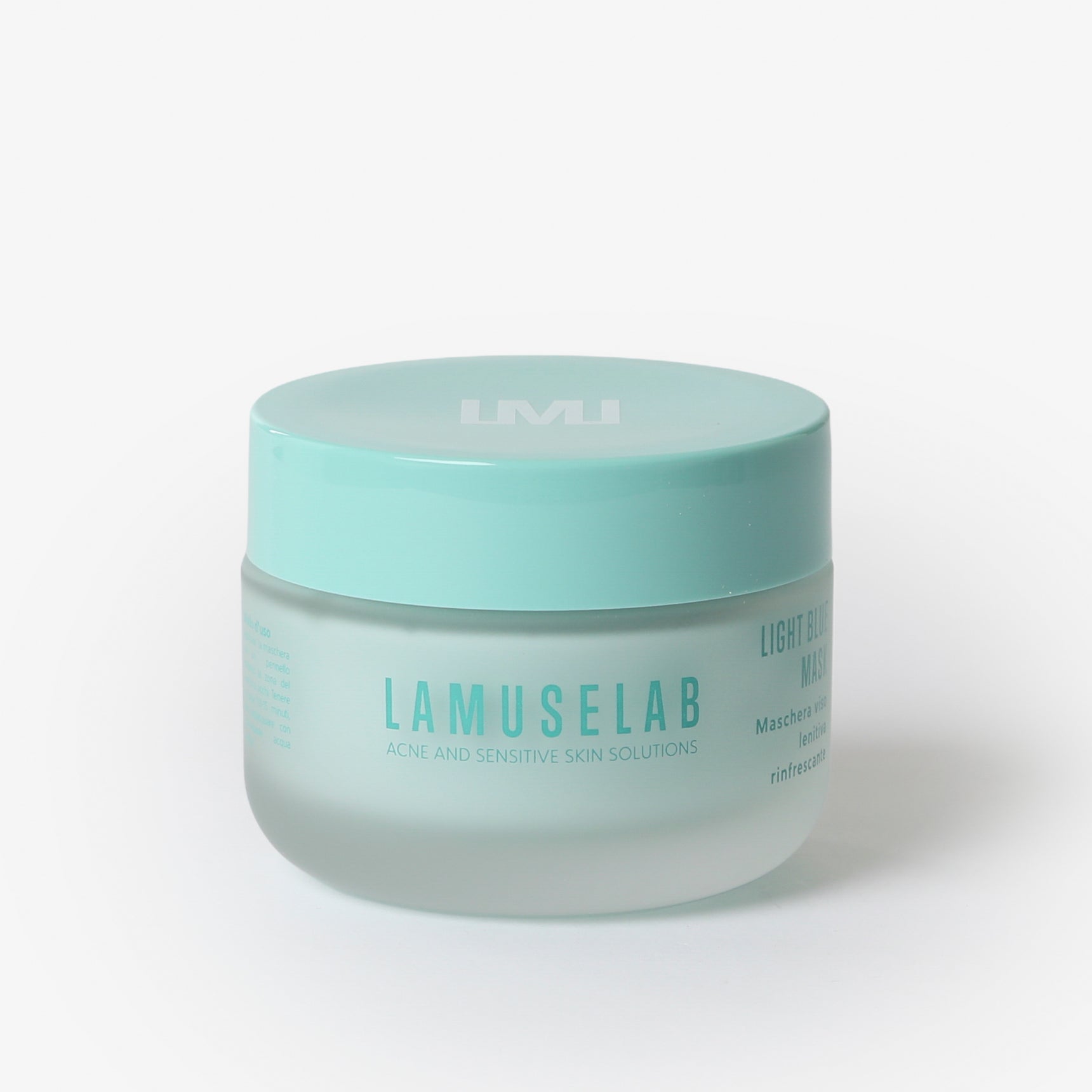 Light blue mask: Maschera Lenitiva e anti imperfezioni per pelle sensibile 100 ml - LaMuseLab