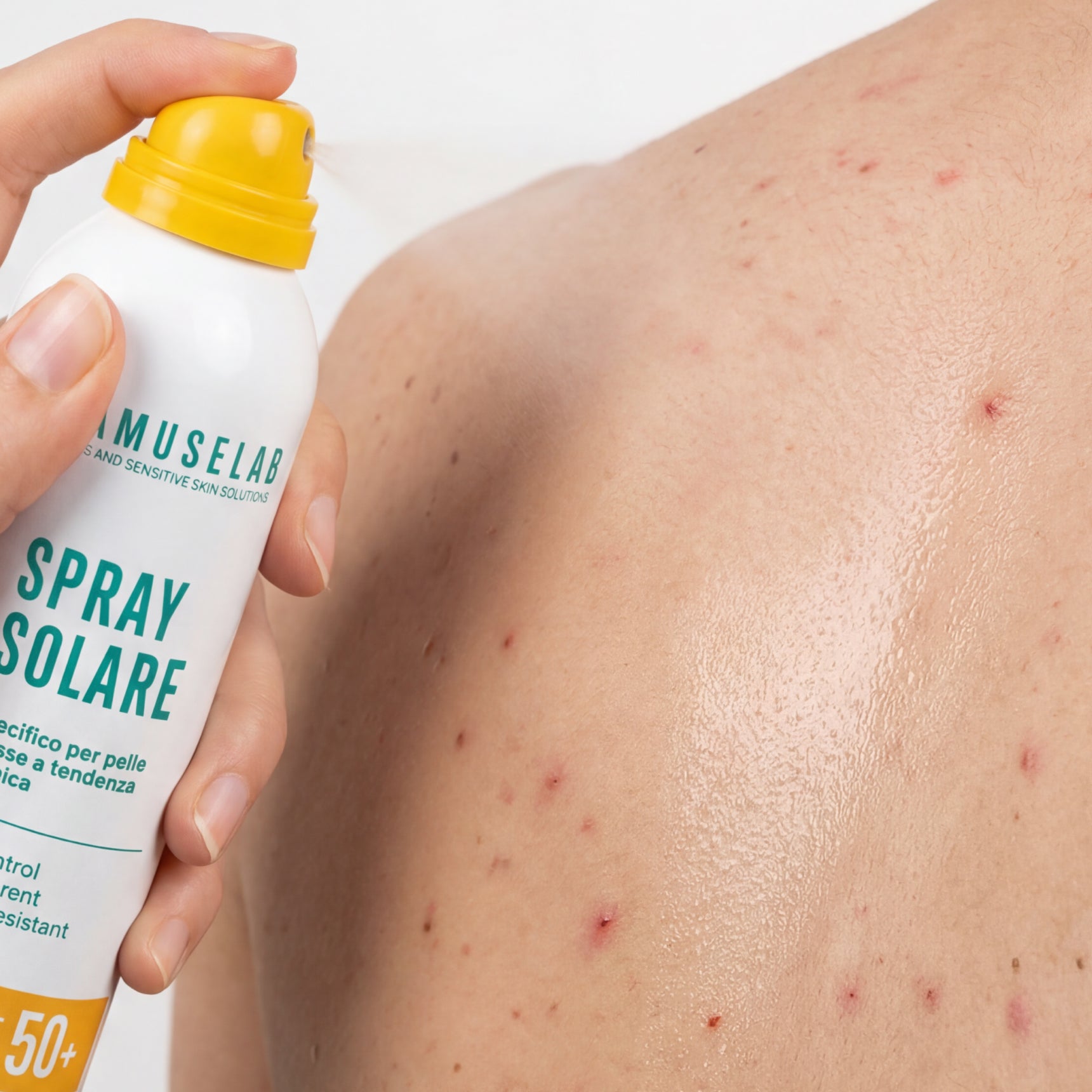 Spray solare corpo 50+ - spray protezione molto alta SPF50+
