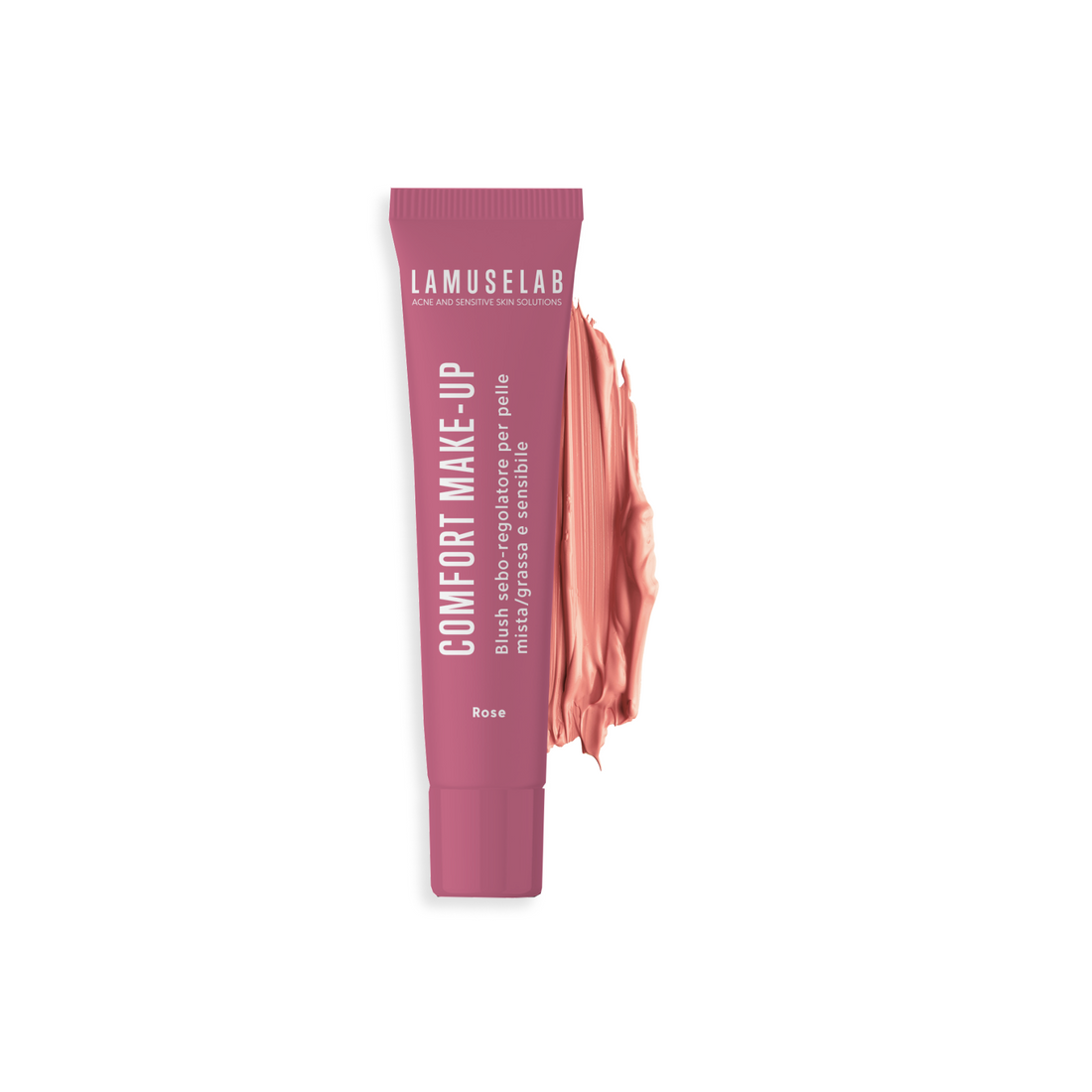 COMFORT MAKE-UP- BLUSH ROSATO sebo-regolatore per pelle mista/grassa e sensibile 10 ml