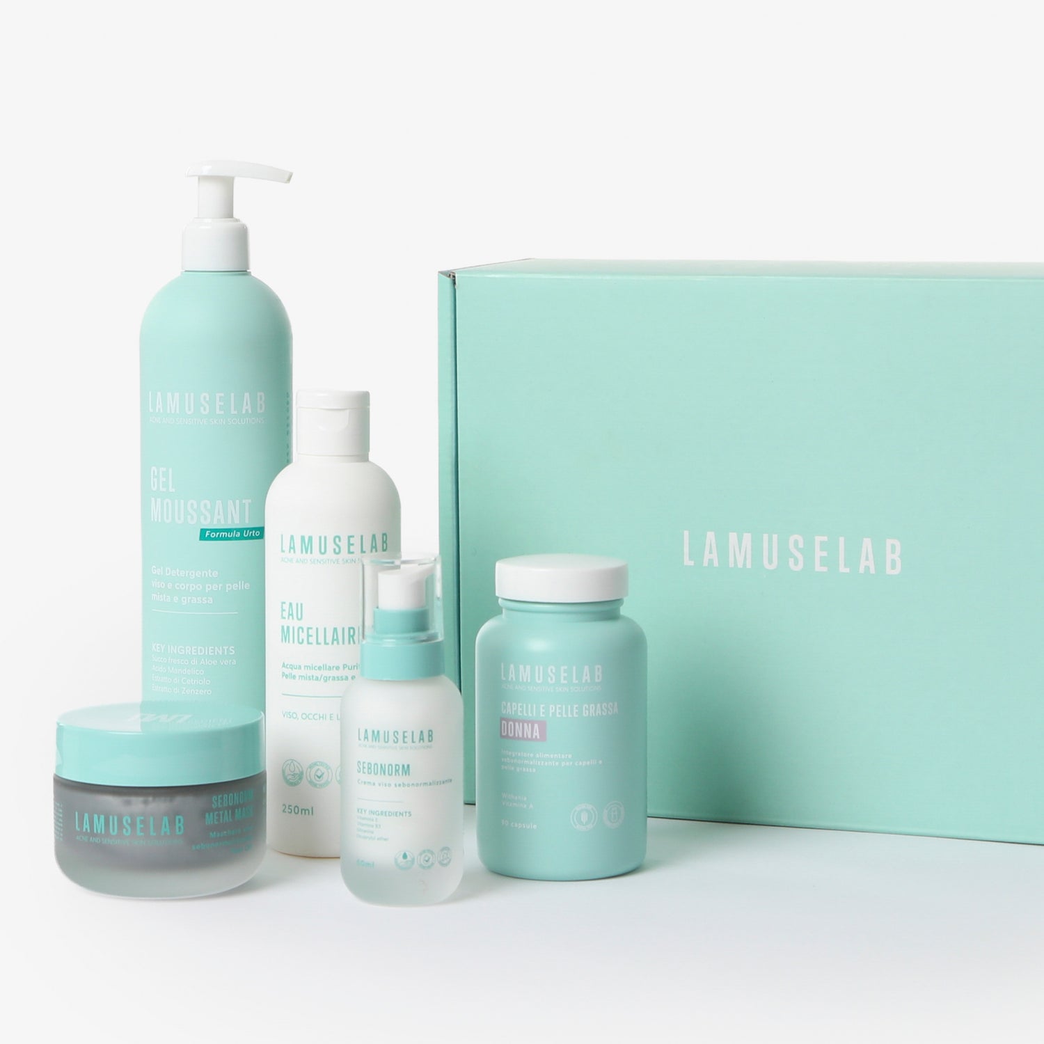 Protocollo pelle grassa donna, a tendenza acneica o con imperfezioni