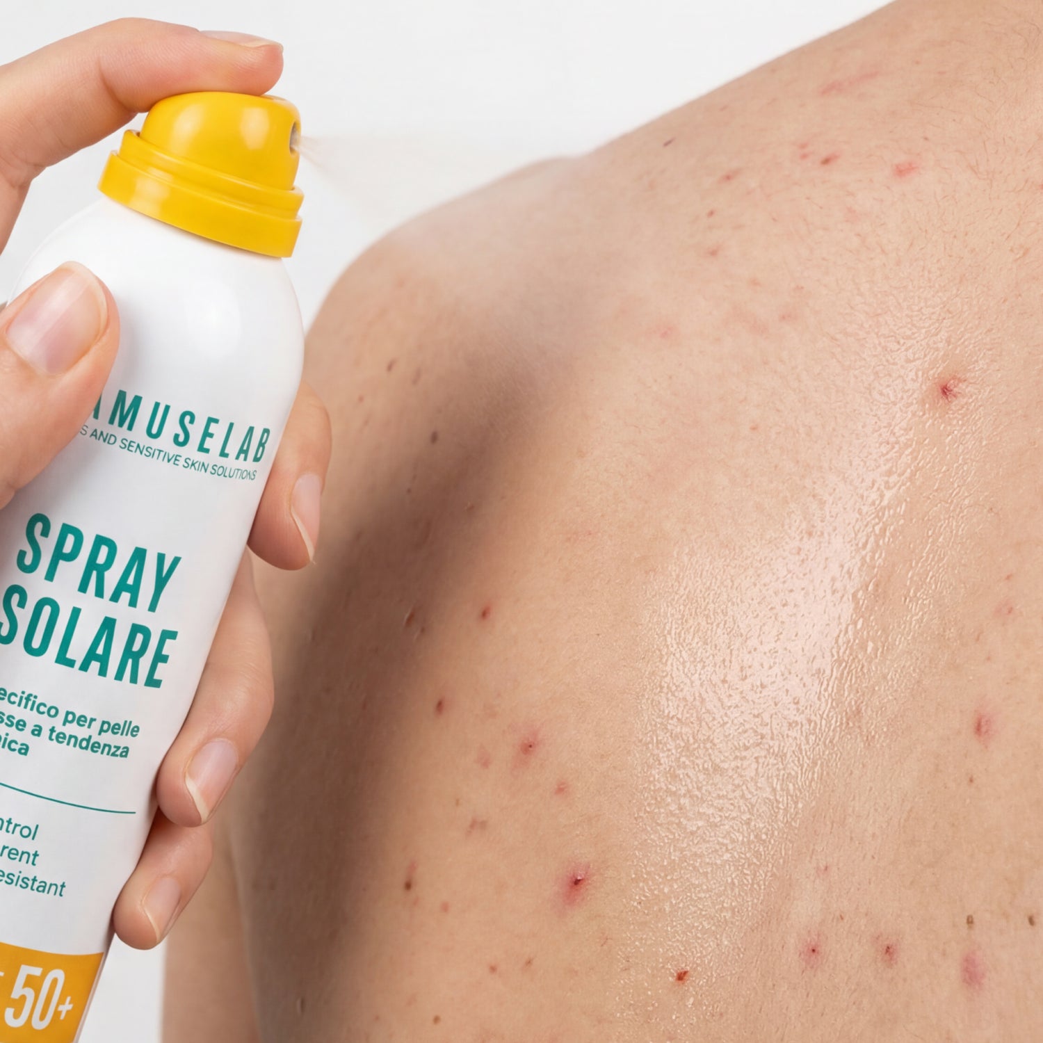 Spray solare corpo 50+ - spray protezione molto alta SPF50+