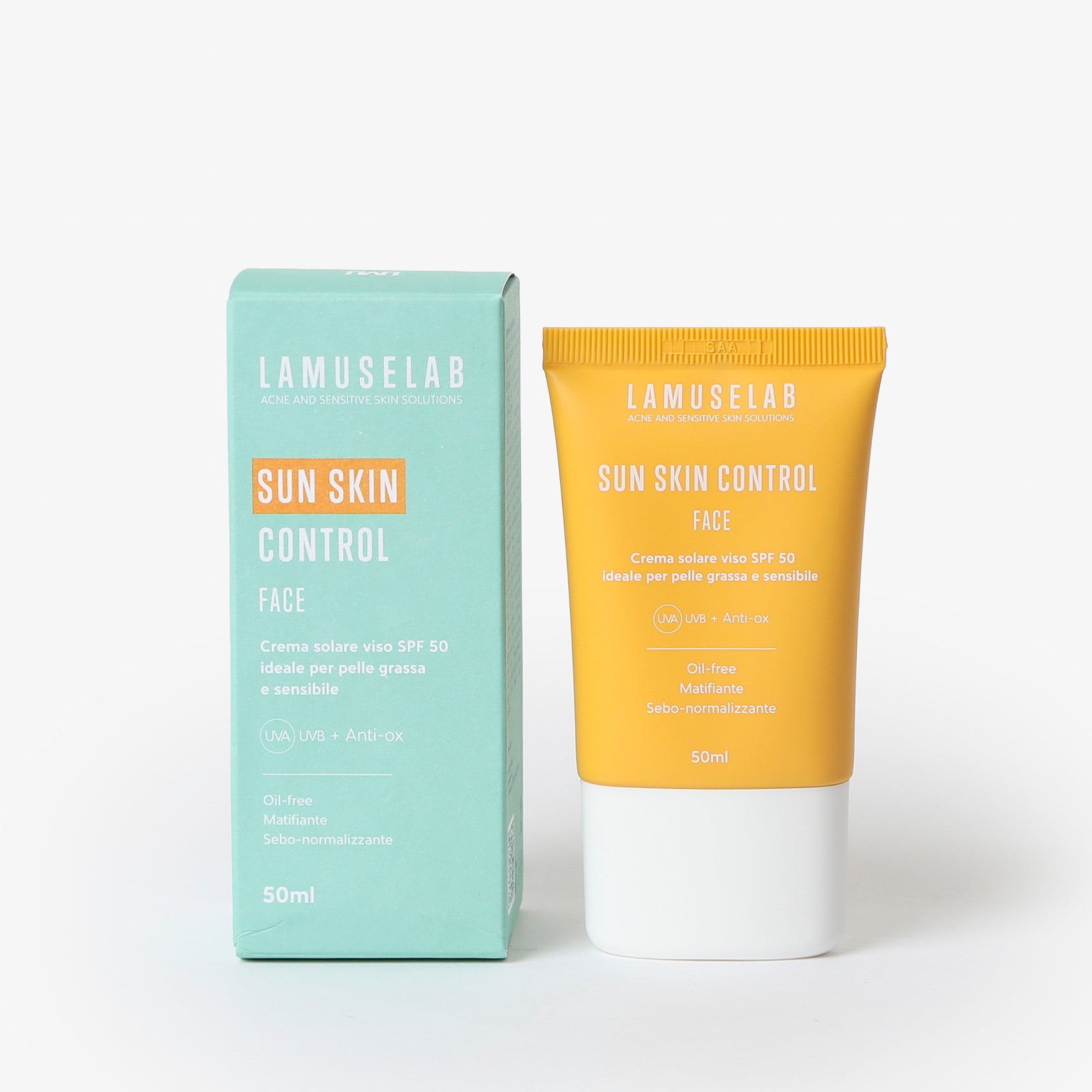 Sun Skin Control SPF 50 Crema Solare Viso pelle mista/grassa e sensibile 50 ml