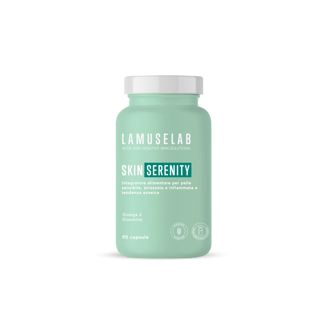 Lamuselab Skin serenity- integratore alimentare per pelle sensibile 90 Capsule